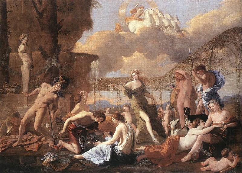 The Empire of Flora, Nicolas Poussin